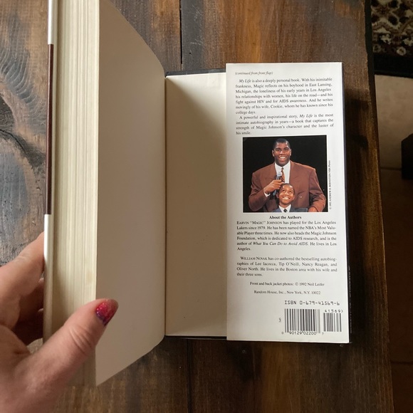 My Life by Earvin "Magic" Johnson with William Novak - First Edition 1992 - Nice - Picture 6 of 16